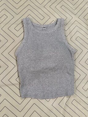 Uniqlo Grey Airism Bra Tank Top